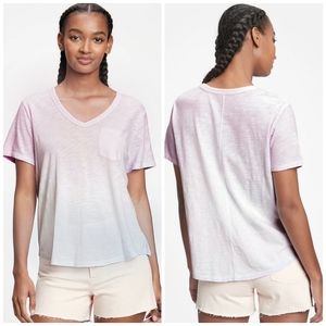 🥳FINAL SALE👍👕 NWT‼️ GAP brand Forever-soft V-neck Pocketed Tee